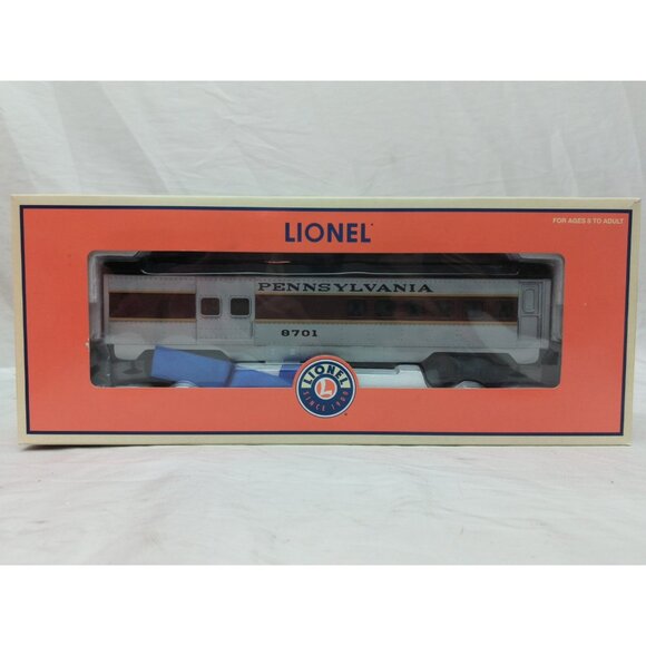 LIONEL O/027 GAUGE Pennsylvania Combo Car Illuminated Interior #8701 New In Box - Picture 2 of 9
